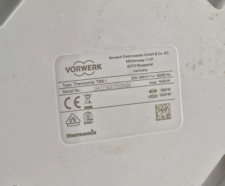 VORWERK THERMOMIX TM5-1 OPIS!!!