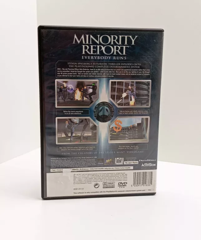 GRA PS2 MINORITY REPORT