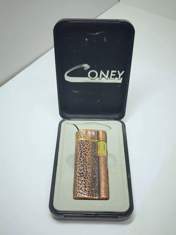 ZAPALNICZKA W PUDEŁKU RETRO CONEY OPIS