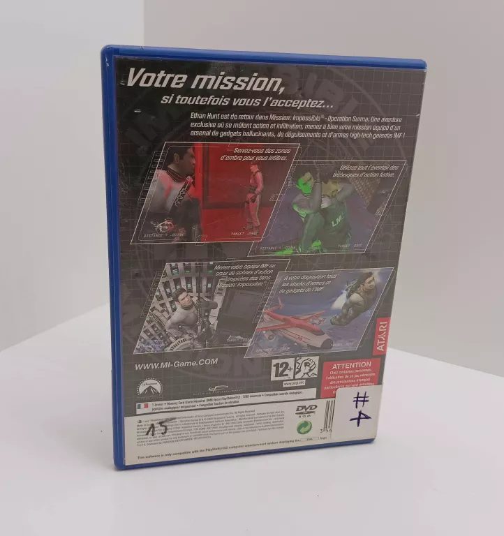 GRA PS2 MISSION IMPOSSIBLE OPERATION SURMA