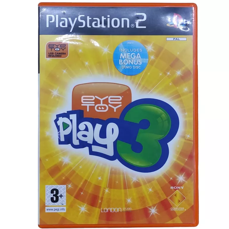GRA NA PS2 EYE TOY PLAY 3
