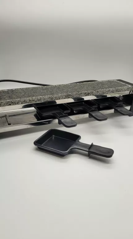 RACLETTE GRILL STOŁOWY KUCHENPROFI 4OS KOMPLET