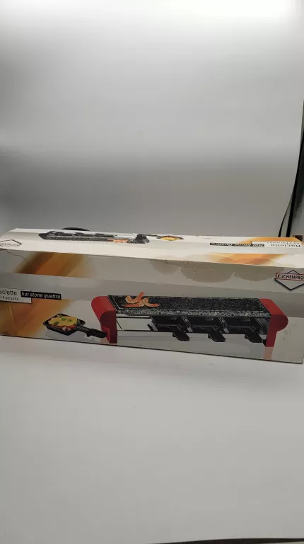 RACLETTE GRILL STOŁOWY KUCHENPROFI 4OS KOMPLET