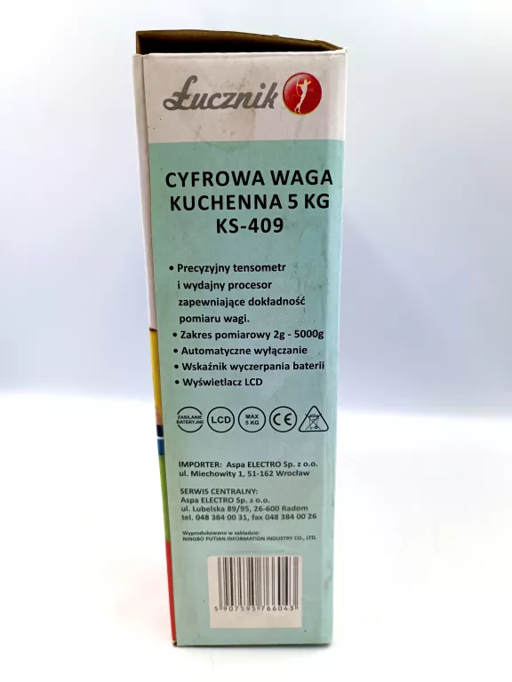 WAGA KUCHENNA ŁUCZNIK KS-409