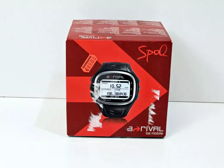 SMARTWATCH A-RIVAL CZARNY (SQ100)