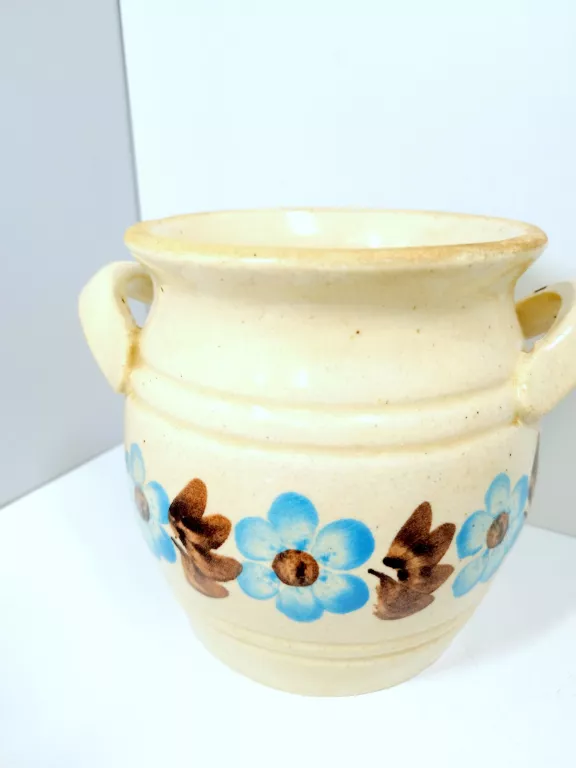 zestaw-dzbanek-i-wazon-niebieskie-kwiaty-bochnia-stan-nie-wymaga-renowacji