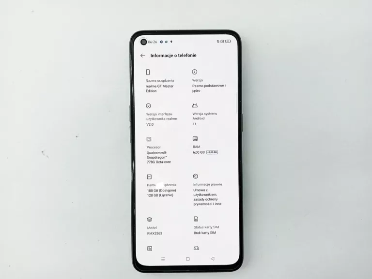 REALME GT MASTER EDITION 5G