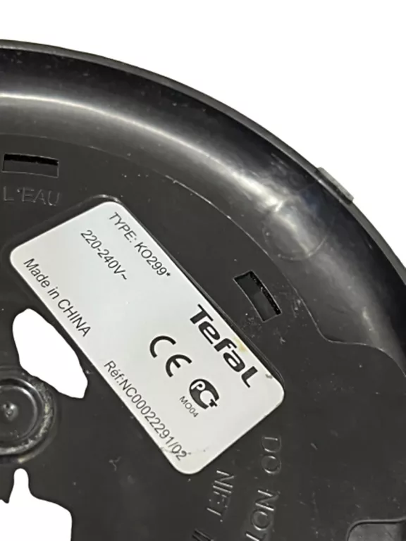CZAJNIK TEFAL KO299 EXPRESS ECO CZARNY @OPIS