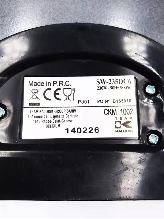 WYPIEKACZ DO BABECZEK CKM1002NYC CZARNY 900 W [221024001]
