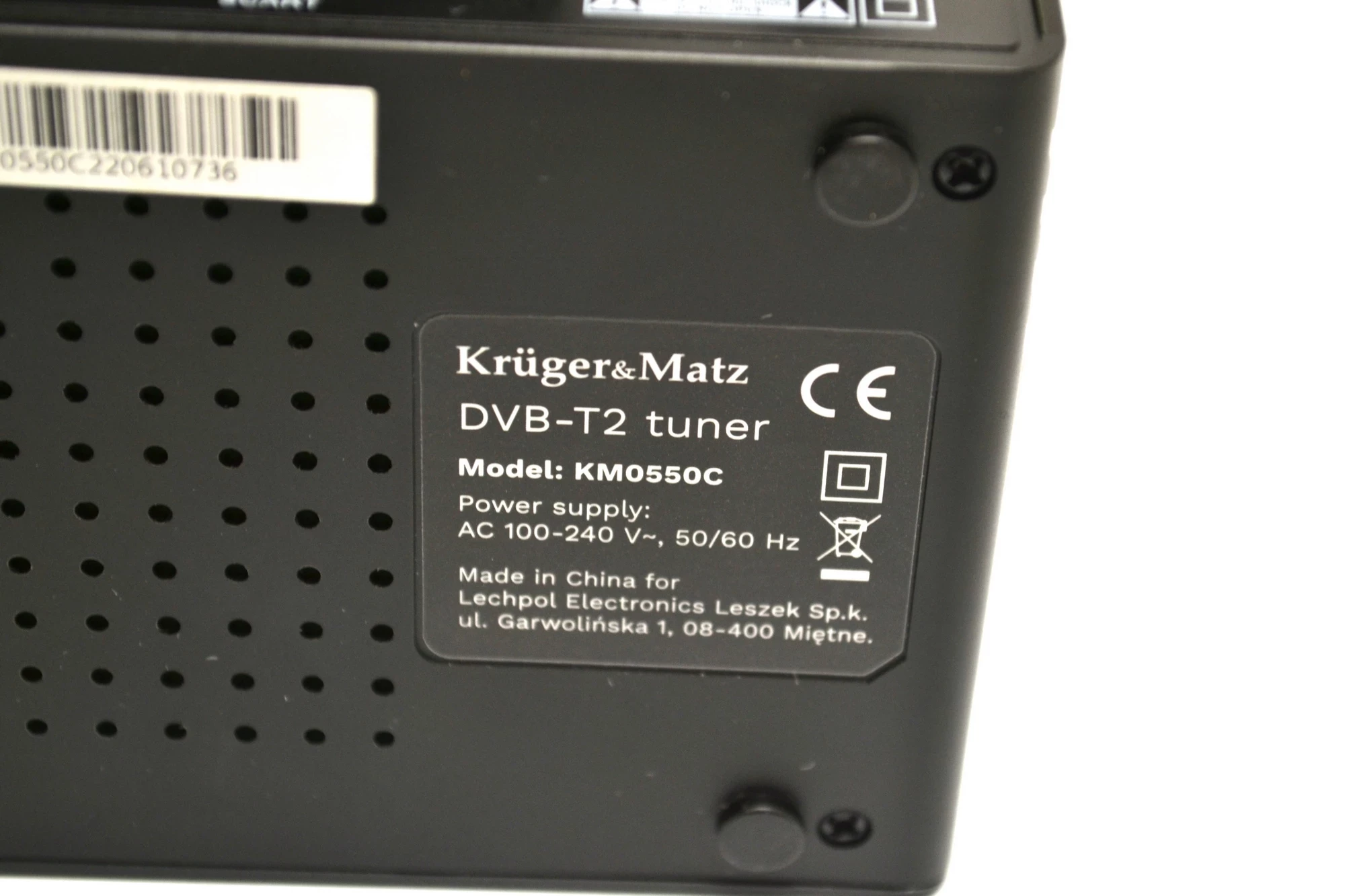 dekoder-dvb-t2-krugermatz-km0550c-hevc-komplet-model-km0550c