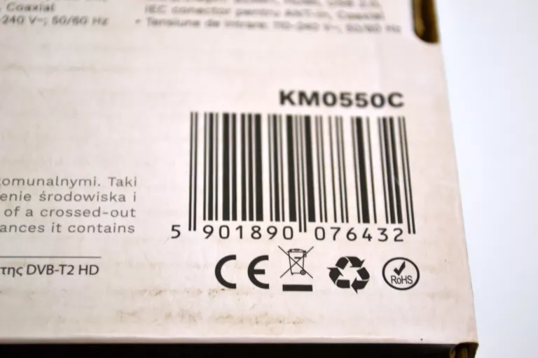 dekoder-dvb-t2-krugermatz-km0550c-hevc-komplet-ean-gtin-5901890076432