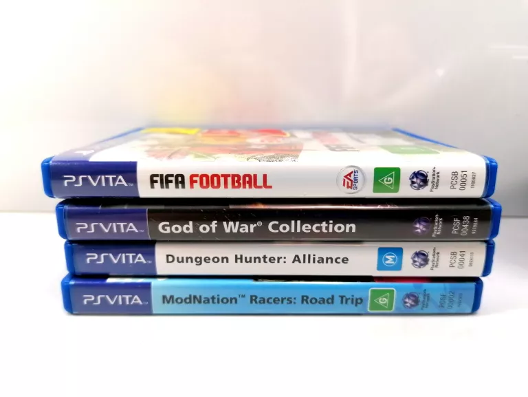 KONSOLA PS VITA + 4 GRY #IGŁA