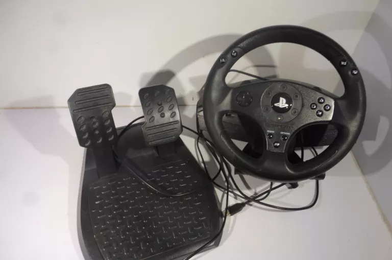 KIEROWNICA + PEDAŁY THRUSTMASTER T80 USZKODZONA