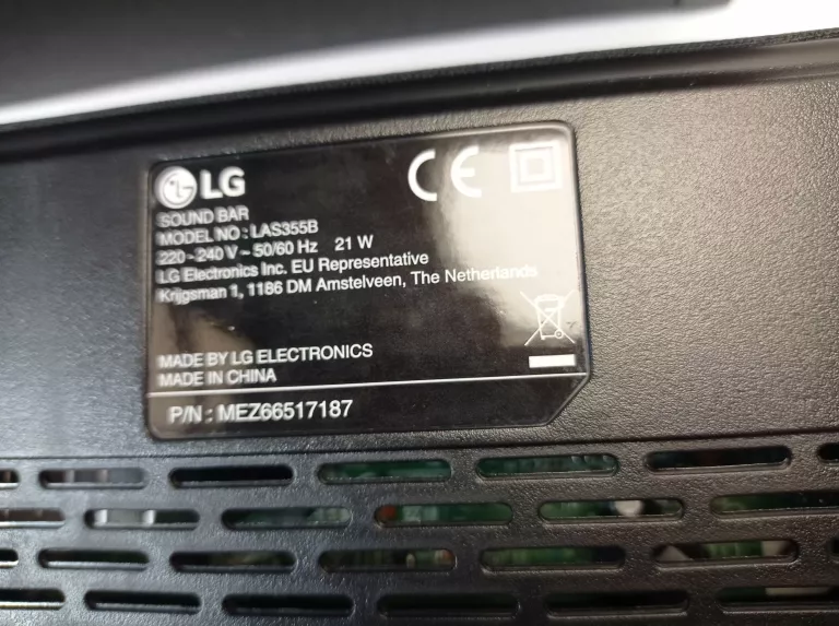 Lg las355b hot sale soundbar