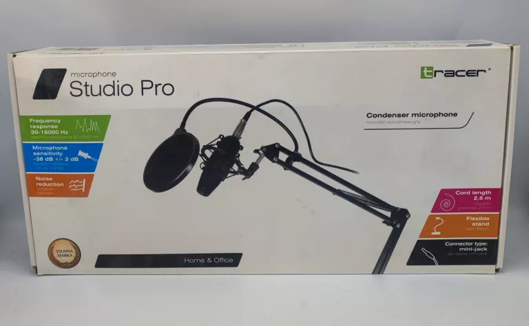 MIKROFON TRACER MICROPHONE STUDIO PRO POLECAM!