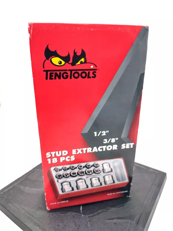 ZESTAW DO USZKODZONYCH ŚRUB TENGTOOLS TTBE18 18 EL