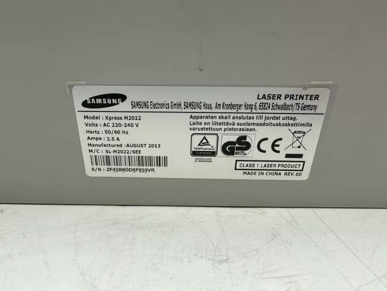 DRUKARKA SAMSUNG XPRESS M2022W KOMPLET