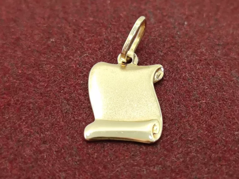 ciekawa-zlota-zawieszka-pergamin-054g-pr585-14k-gliwicka-125-katowice