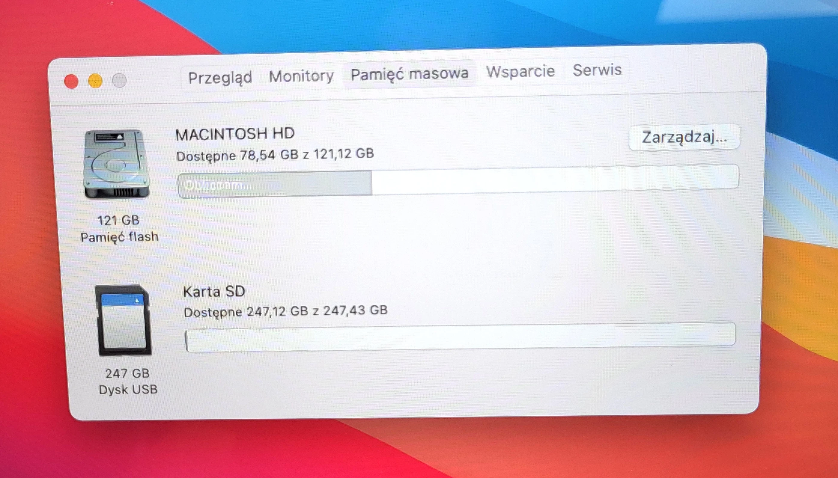 macbook-pro-a1502-i5-lad-karta-pamieci-256gb-pojemnosc-dysku-128