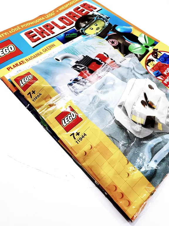 GAZETKA LEGO EXPLORER NR1/2023 + 2X FIGURKA