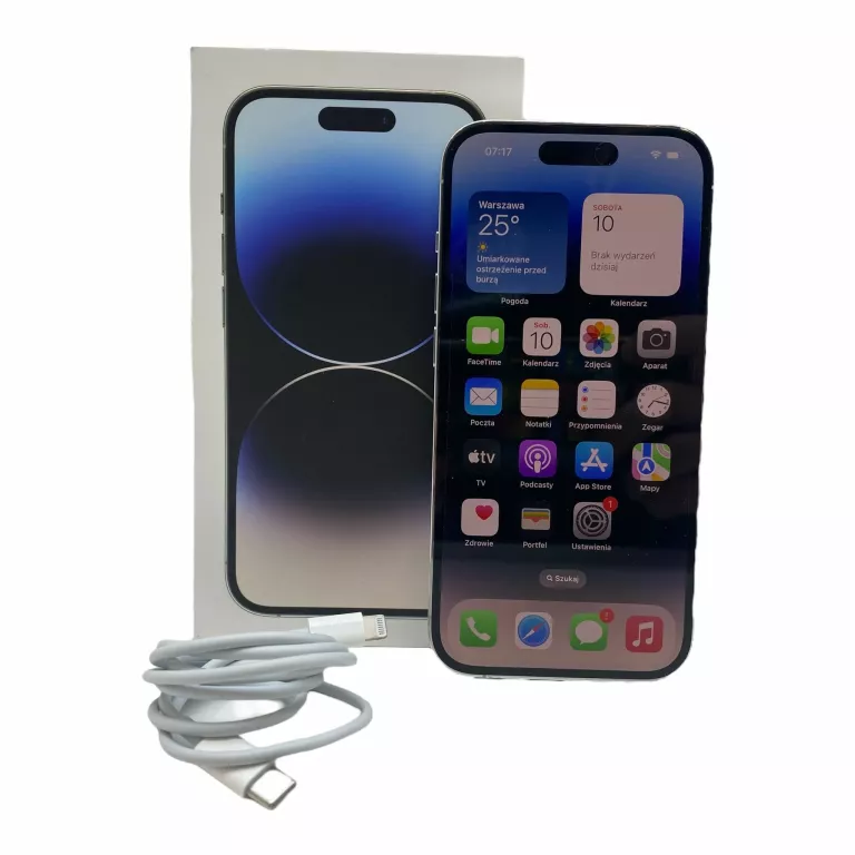 SMARTFON APPLE IPHONE 14 PRO 128GB SILVER