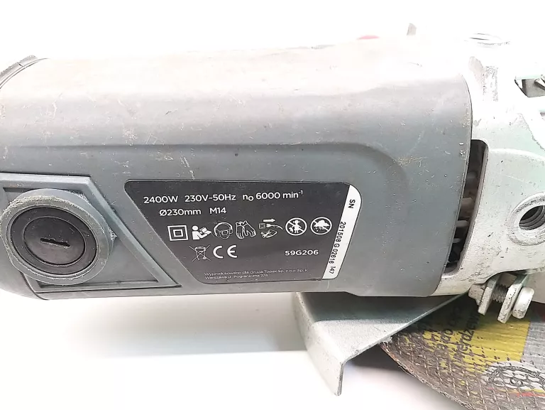 SZLIFIERKA KĄTOWA GRAPHITE 59G206