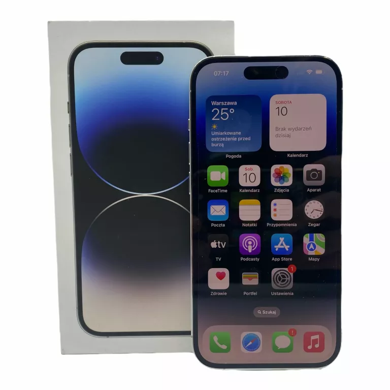 SMARTFON APPLE IPHONE 14 PRO 128GB SILVER