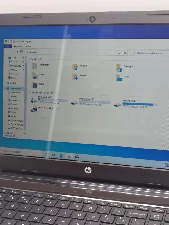 HP 15-R011SW INTEL N3530 4GB 500GB WINDOWS 10