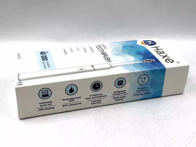 SZCZOTECZKA SONICZNA HAXE SONIC TOOTHBRUSH BIAŁA