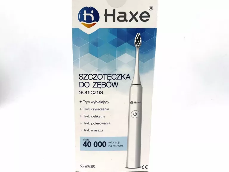SZCZOTECZKA SONICZNA HAXE SONIC TOOTHBRUSH BIAŁA