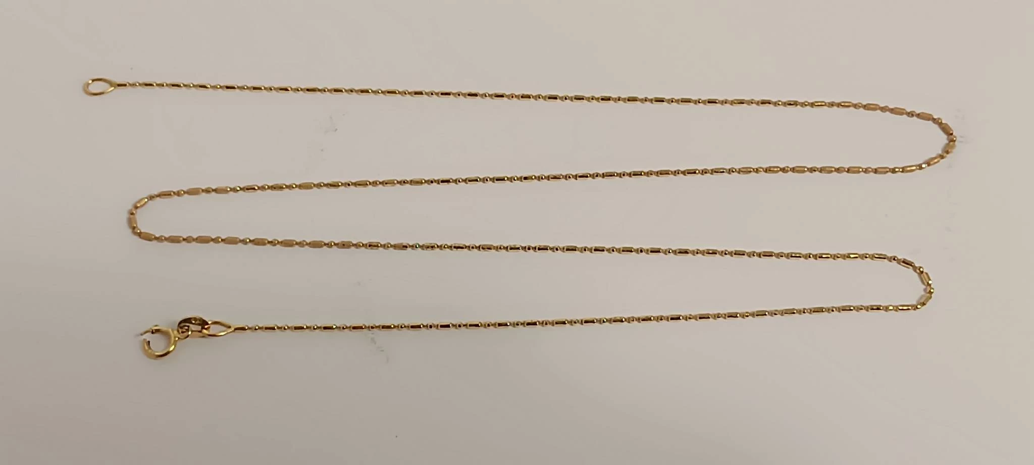 zloty-lancuszek-pr585156grdl45-cm-stan-uzywany