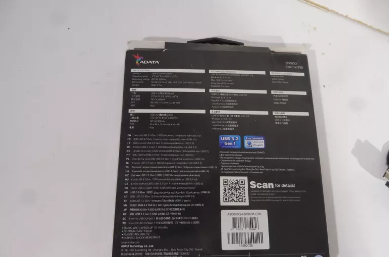 ADATA SD600Q DYSK SSD 480 GB