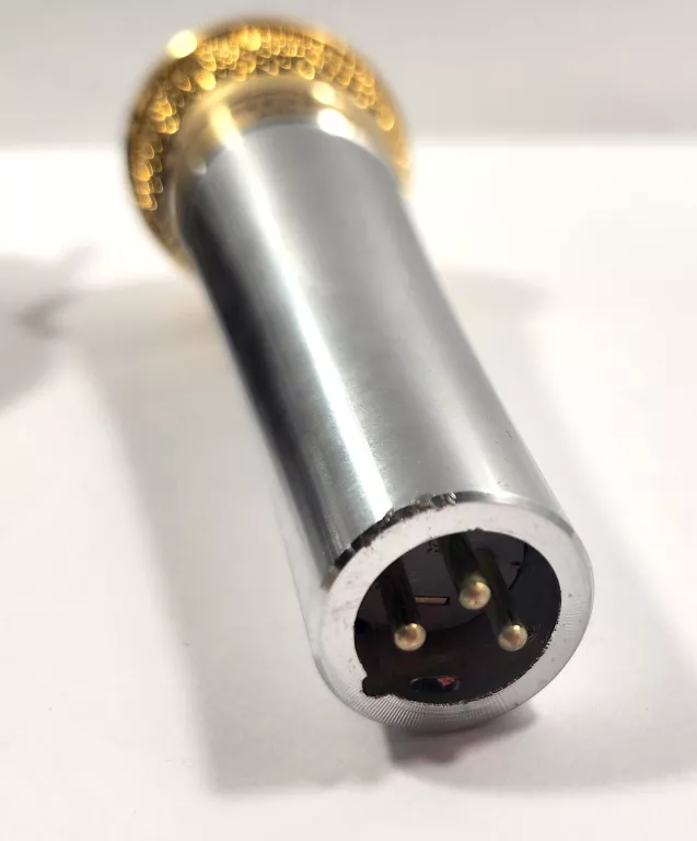 MIKROFON SONY RM-2200 ZŁOTY SREBRNY METALOWY