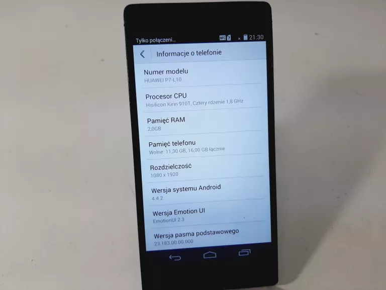 TELEFON HUAWEI ASCEND P7 P7-L10