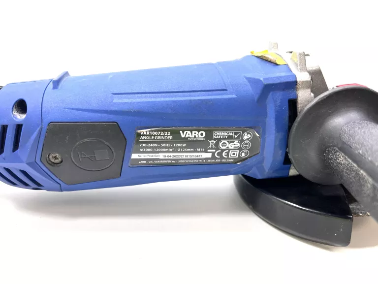 SZLIFIERKA KATOWA VARO VAR10072/ 22 1200W