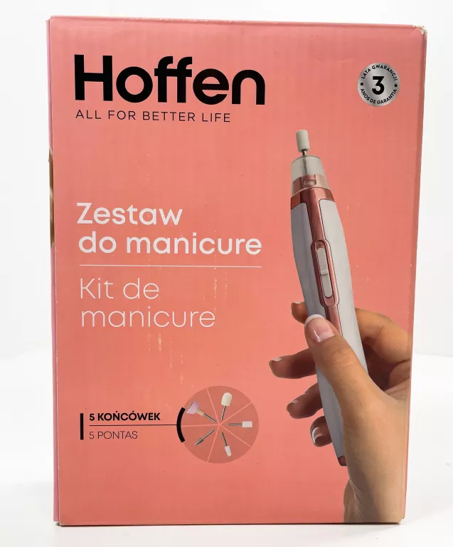 ZESTAW DO MANICURE HOFFEN