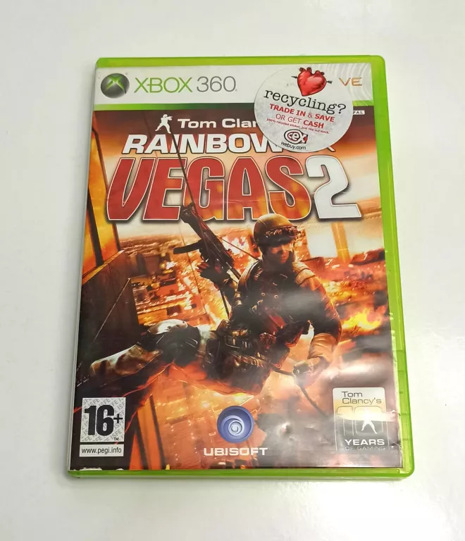 GRA XBOX 360 TOM CLANCY'S RAINBOW SIX VEGAS 2