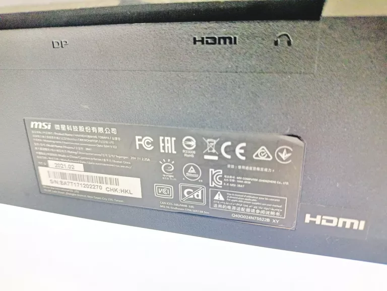 KOMPUTER GAMINGOWY + MONITOR MSI