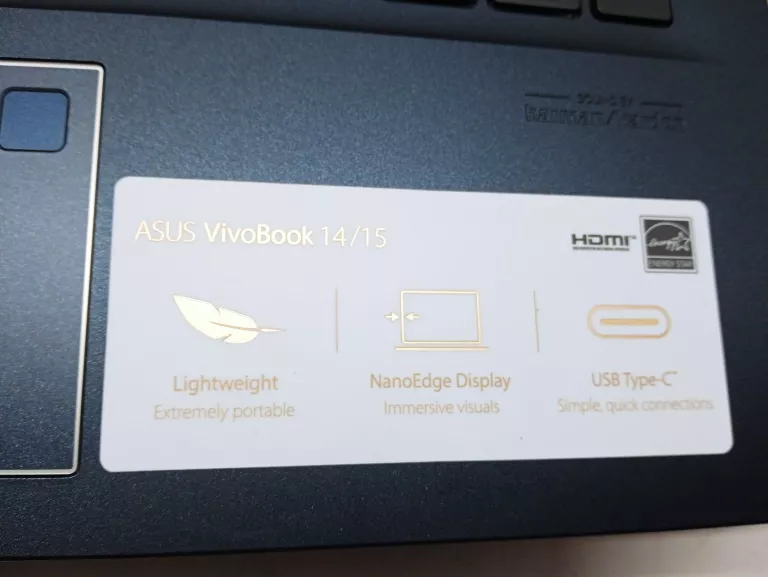 LAPTOP ASUS VIVOBOOK 14/15 X413J 8GB/WIN10/512SSD
