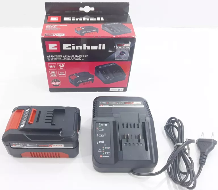 EINHELL ZESTAW STARTOWY 18V 4.0AH POWER X-CHANGE