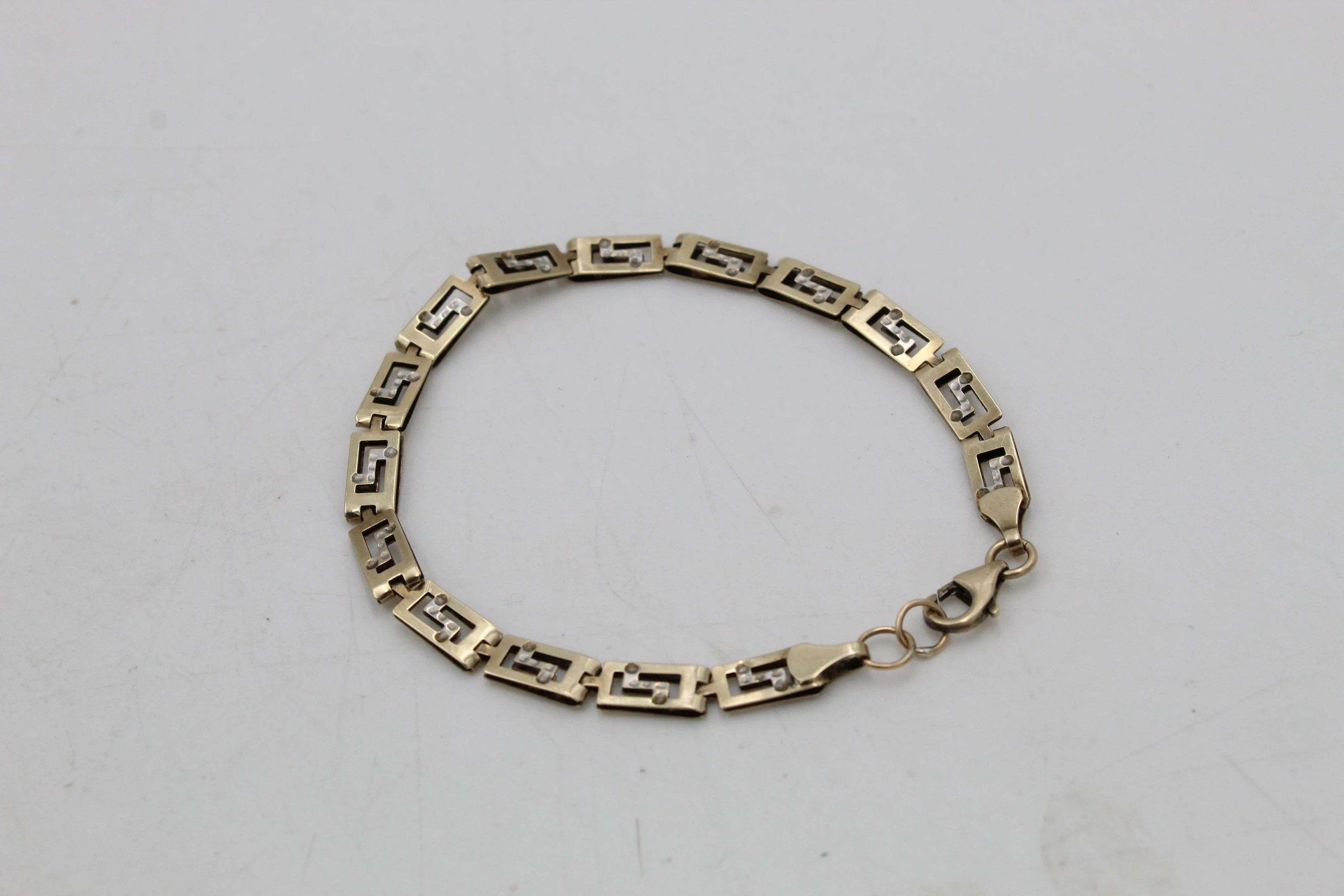 zlota-bransoletka-333-dl195cm-stan-uzywany