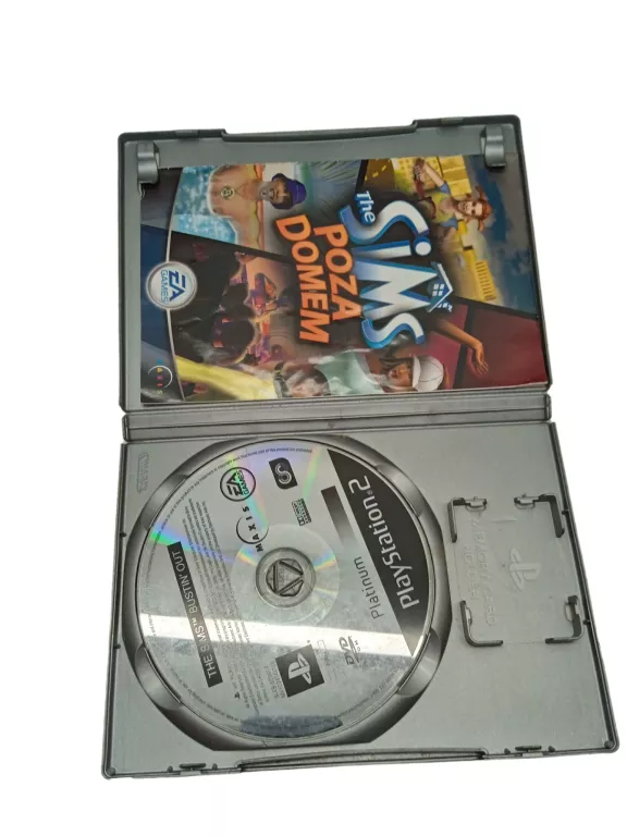 SIMS POZA DOMEM PS2