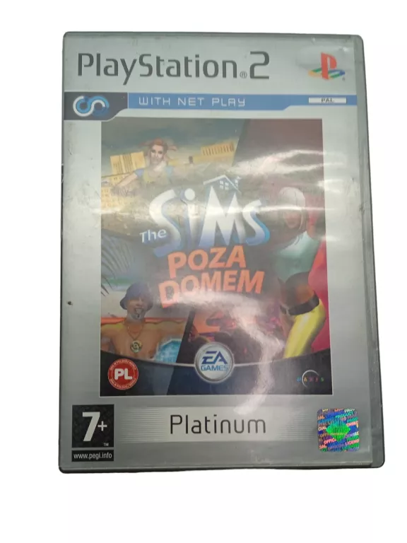 SIMS POZA DOMEM PS2
