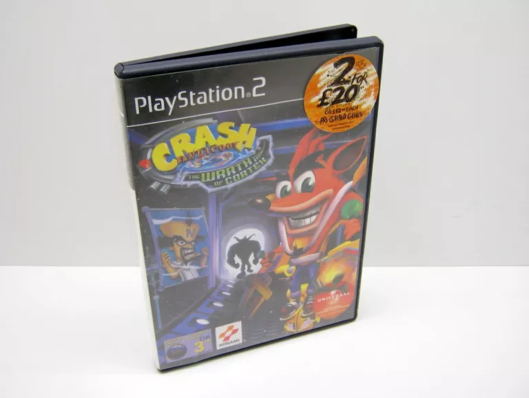 GRA PS2 CRASH BANDICOOT THE WRATH OF CORTEX