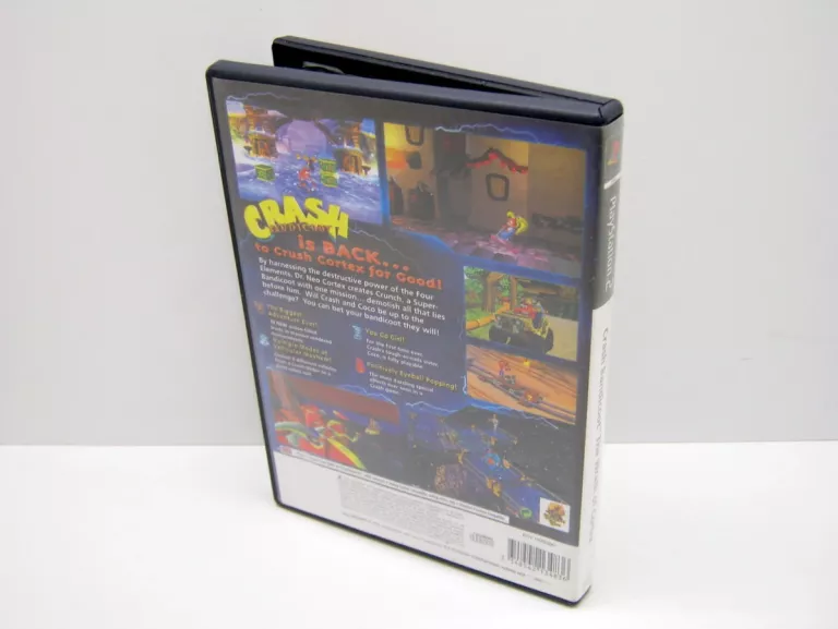 GRA PS2 CRASH BANDICOOT THE WRATH OF CORTEX
