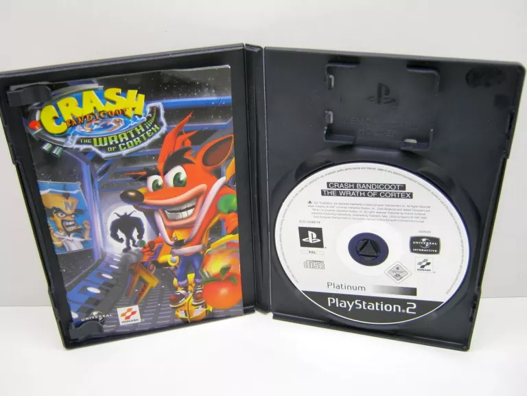 GRA PS2 CRASH BANDICOOT THE WRATH OF CORTEX