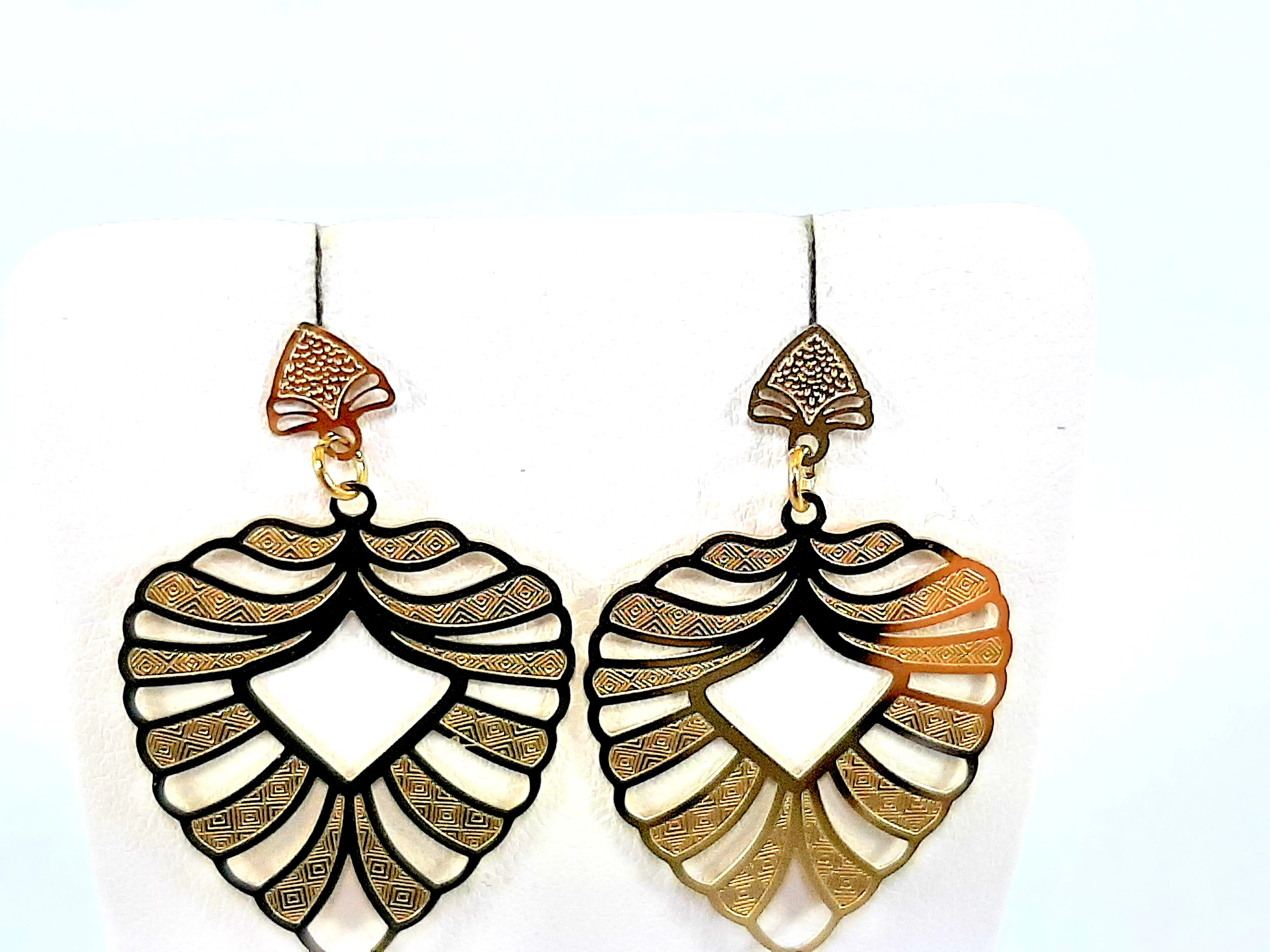 kolczyki-stal-pozlacana-okazjonalne-blaszki-lisc-stan-11323-2