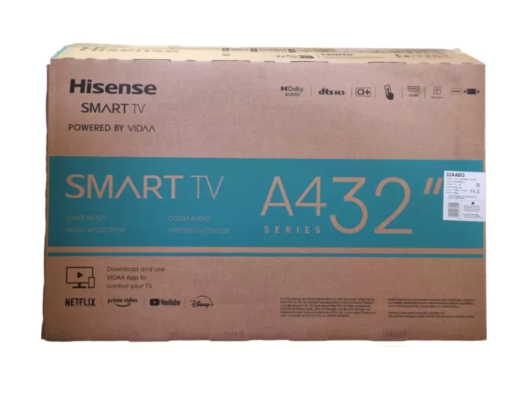 TV HISENSE 32A4BG 32" LED VIDA SMART TV GWARANCJA
