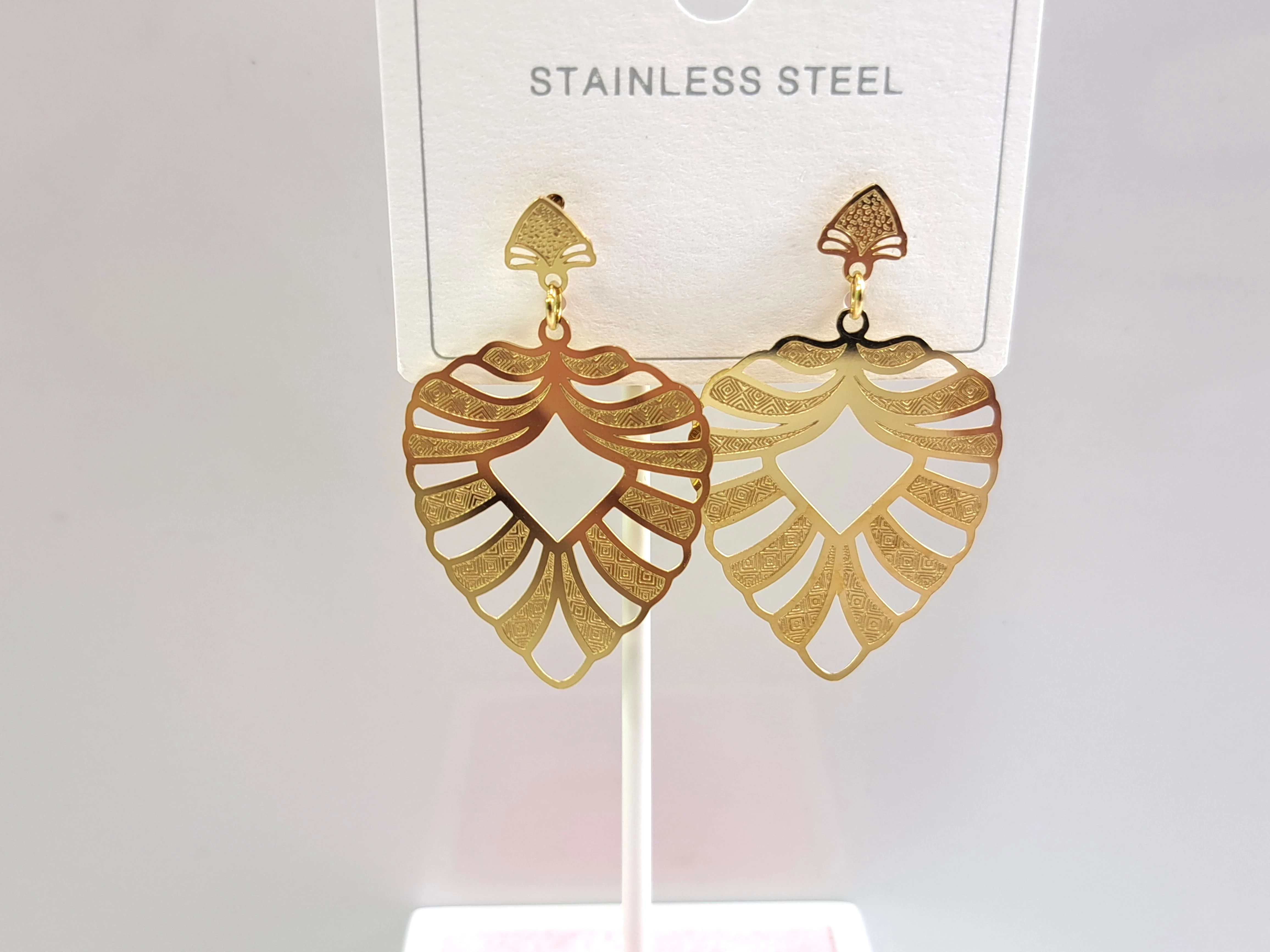 kolczyki-stal-pozlacana-okazjonalne-blaszki-lisc-ean-gtin-5905289675008