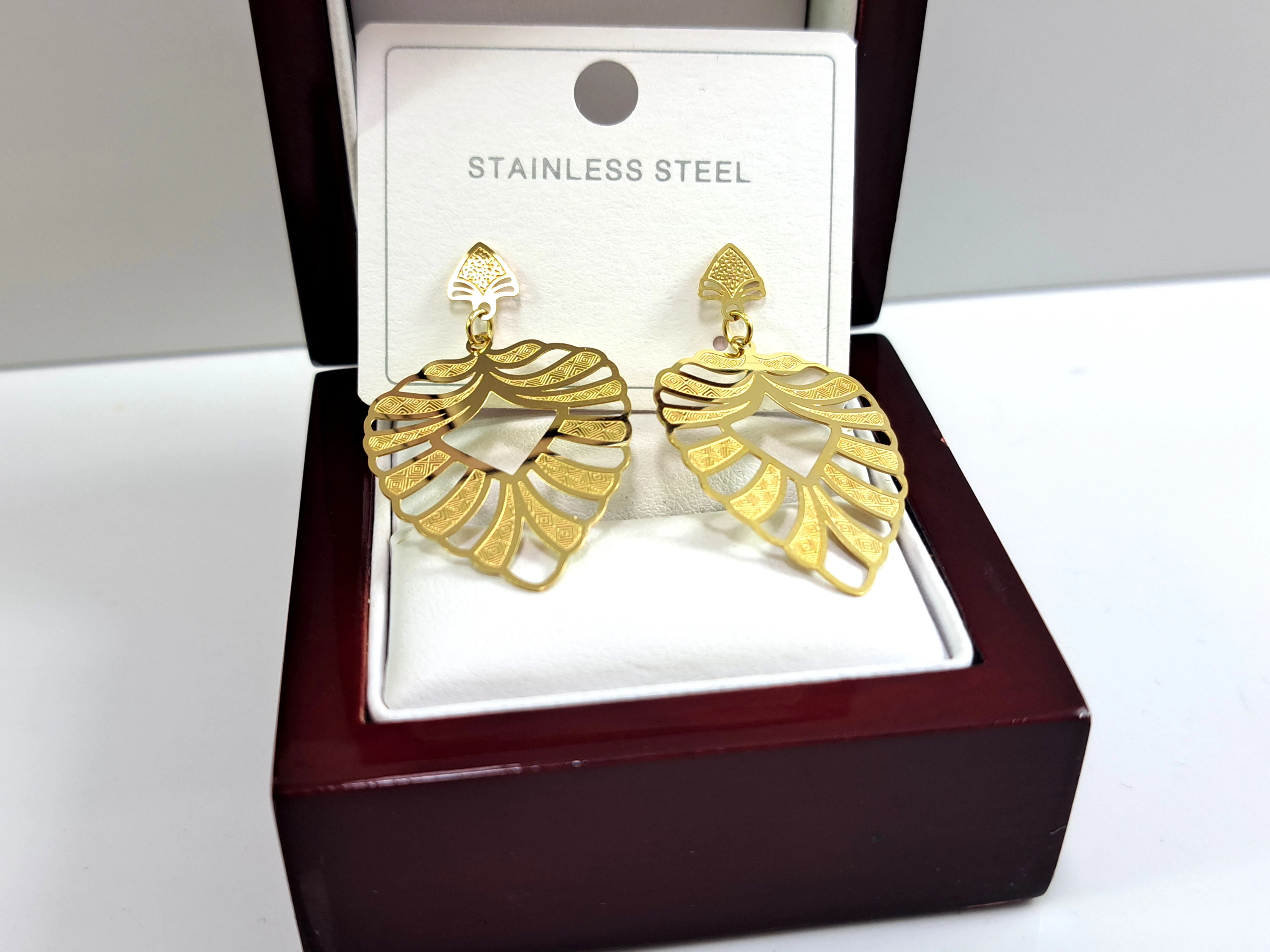 kolczyki-stal-pozlacana-okazjonalne-blaszki-lisc-glowna-62-poznan-ska-x